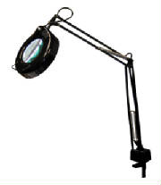  clamp-on table magnifier lamp